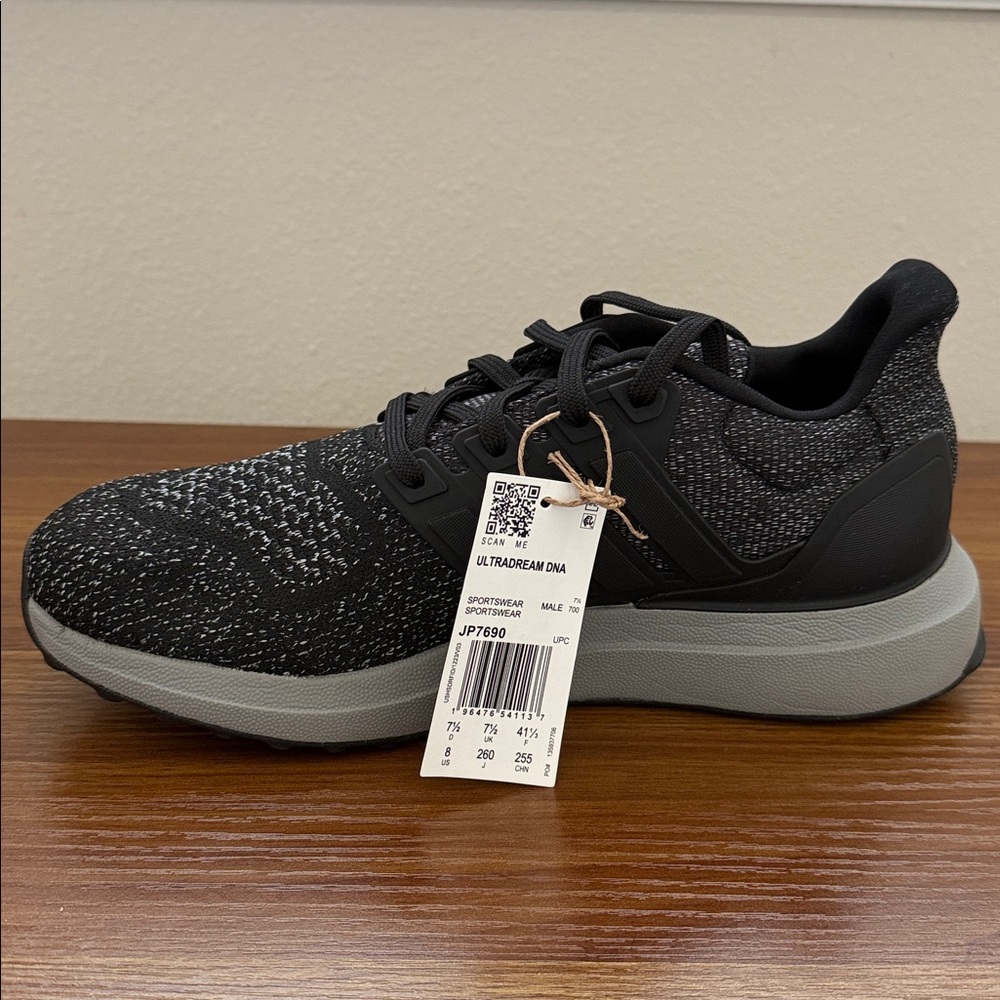 Adidas Ultradream DNA Black Sneakers SIZE 8 Men’s - Picture 4 of 9